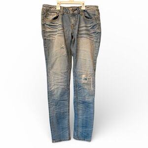 Stylish Light Blue Women's Skinny Jeans